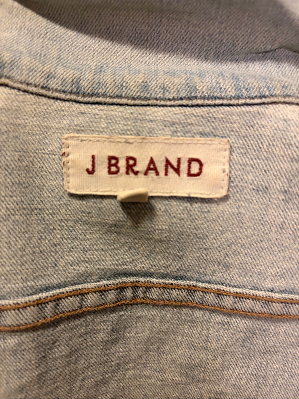 J Brand Classic Light Wash Denim Jacket - Small - Picture 10 of 13